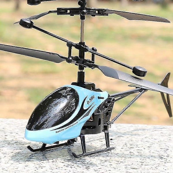 Minihelikopteri Sisäkäyttöön Tarkoitettu RC-helikopteri Lapsille Kaukosäätöinen Helikopteri Lentävä Lelu Lahja Pojille ja Tytöille[D] Red