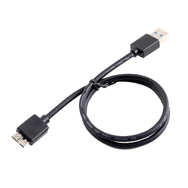 USB A til Micro B Hannstikk Kabel for Ekstern Harddisk HDD USB-A Harddisk 0.2m