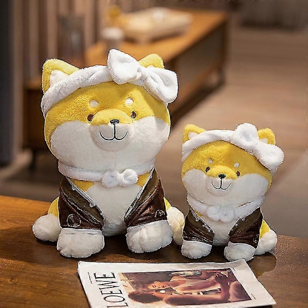Genshin Impact Taroumaru Plysch Genshin Shiba Inu Plyschleksak Docka[D] A