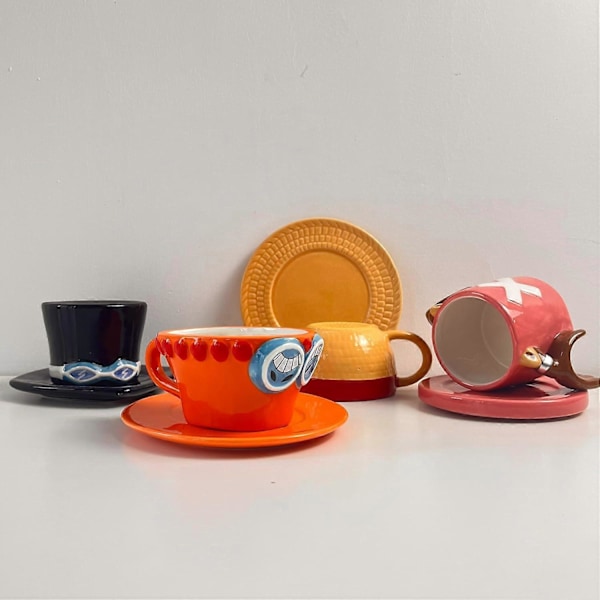 Anime Kaffemugg, Anime Kaffekopp, Keramisk Kaffe Te Mjölk Kopp, Presenter till Jul, Födelsedag, Årsdag (Chopper)[D]