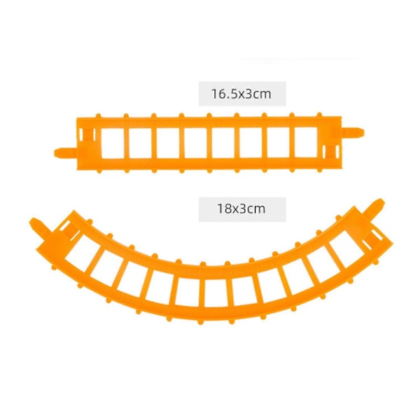 Flerfarget montert togvogn, elektrisk togvogn, DIY-bil, DIY elektrisk tog, barneleke [D] pink Three carriages