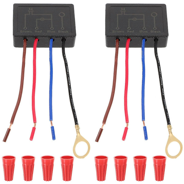1 Set Touch Lamp Reparationskit 3-vägs Touch Sensor Dimmer Kontrollmodul Ersättningssensor[D] As Shown 13.50X5.00X1.50CM