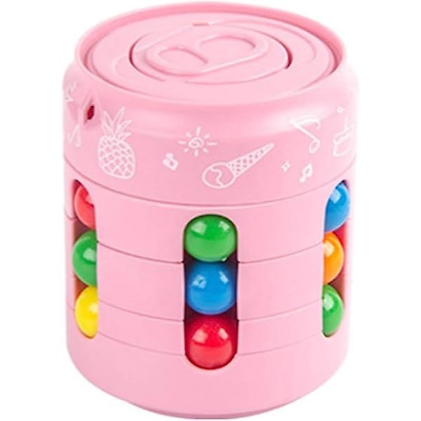 Decompression Roterende Magic Bean Legetøj Magic Puslespil Perler Magic Cube Fingertip Legetøj Skrivebordslegetøj, Fidget Spinner Magic Cube Legetøj Uddannelsesmæssig Stressaflastning