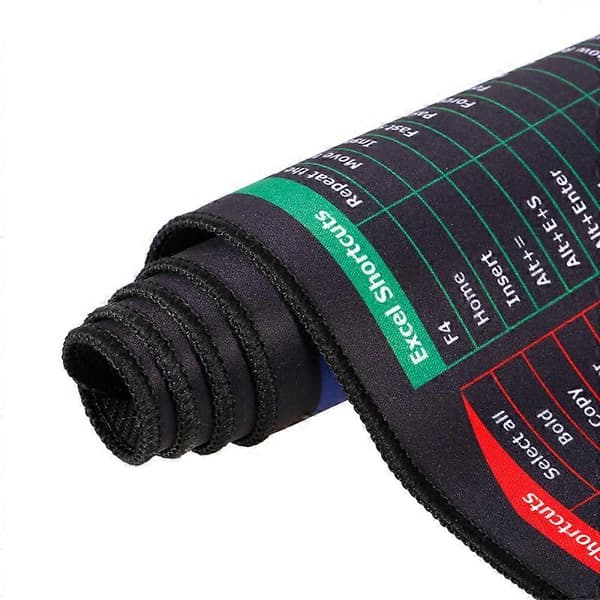 Ekstra Stor Gaming Musematte Hurtigtaster Musematte Kontor Vanntett Sklisikker Stor Skrivebordsmatte[D]