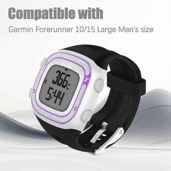 Armbånd til Garmin Forerunner 10/15 Large[D]