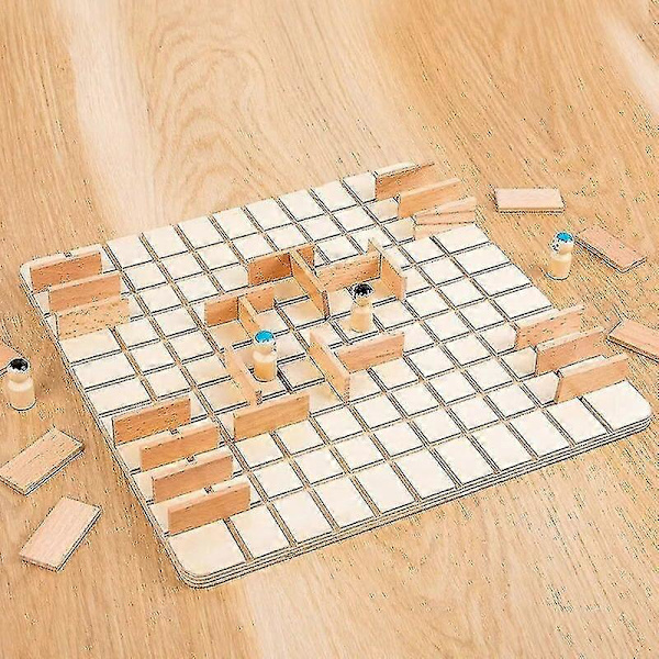 2024 Quoridor Lautapeli Kahden Henkilön Palapeli Hauska Vanhempi-Lapsi Vuorovaikutuspeli Takaa-ajo ja Sieppaus B[D] Quoridor Board Game
