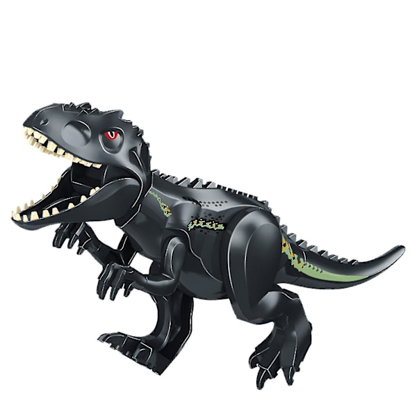 Jurassic Stor Samlet Dinosaur Tyrannosaurus Rex Lekebyggesteiner for Barn