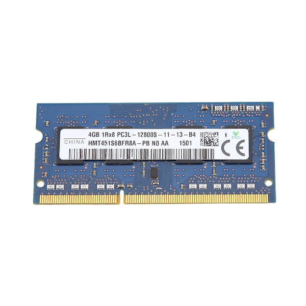 For DDR3 4GB Laptop RAM Hukommelse 1600Mhz PC3 12800 1RX8 1.35V 8 IC SODIMM Hukommelse Kun til