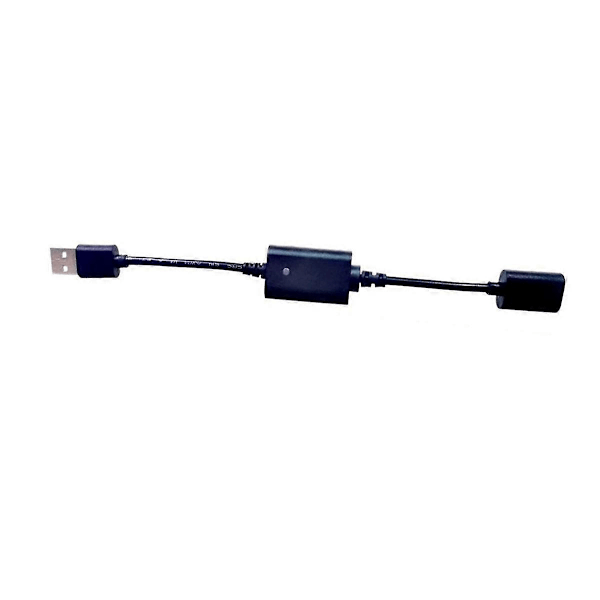 DC 5V USB Trådlös Fjärrkontrollbrytare Drivrutin På/Av för LED-lampa, Strip Läslampa, Ljusfläkt & Mer Black