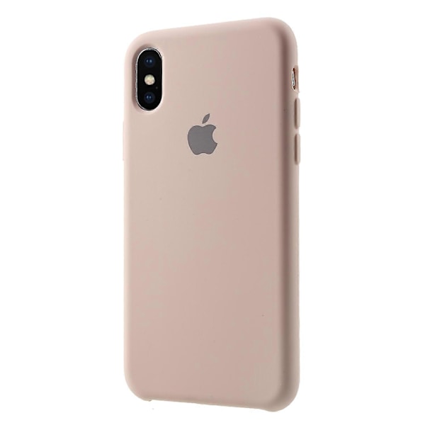 Silikondeksel for iPhone XS 5,8 tommer 1:1 skala, silkefint og solidt