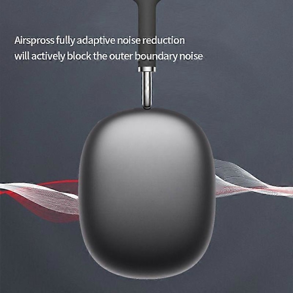 P9Max Bluetooth Headset Trådløse Høretelefoner Kompatibel med Apple Air MAS Bluetooth Høretelefoner Red