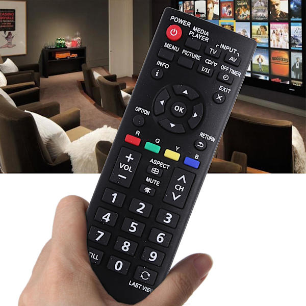 N2qayb000976 TV-fjernkontroll for Panasonic Plasma-TVer N2qayb000818 N2qayb000816 N2qayb000817 N2qayb000820