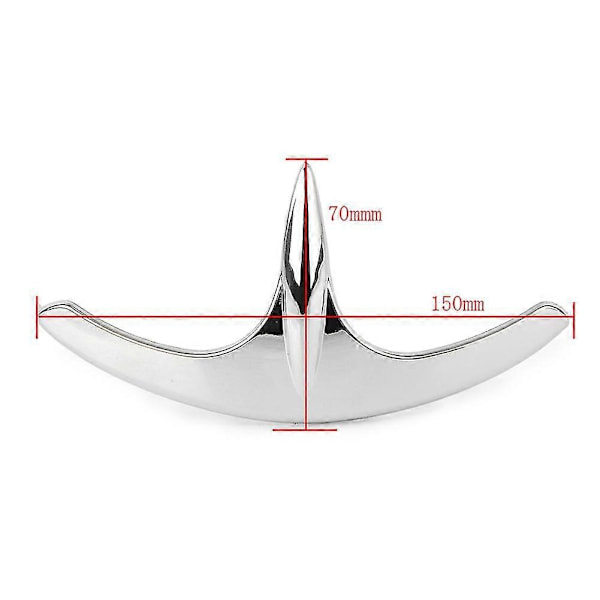 Foran Fender Fairing Tip Passer For Honda Honda Goldwing Gl1800 2001-2017 Goldwing F6b 2014-2017 Valkyrie 2014-2017 ABS Plast