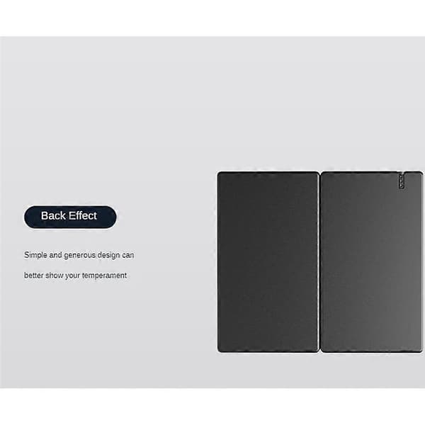 Videnskabelig lommeregner med foldbart tablet til skolesæsonen [D] Gray
