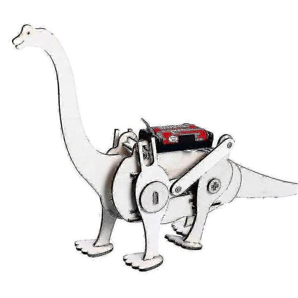 3D Gående T-rex Dinosaur Samlepuslespil Børn Eksperiment Uddannelseslegetøj[D]