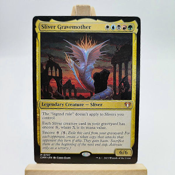 Magic Professional Agent Högkvalitativa NON FOIL-kort Sliver Hive Gravemother Queen Overlord The First Sliver