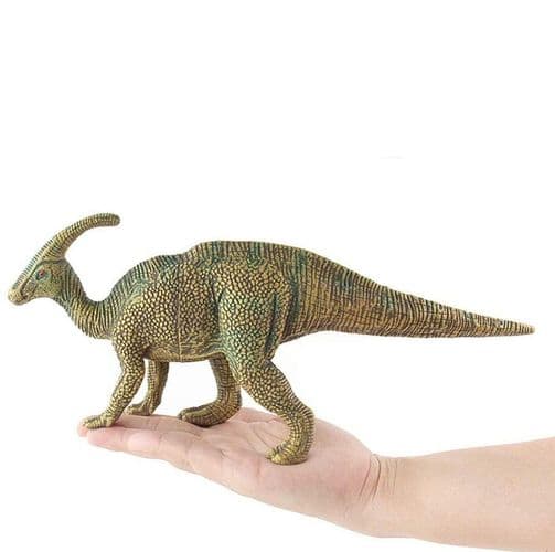 Dinosaur Parasaurolophus-leker, stor statisk dinosaurmodell, for gutter, barn