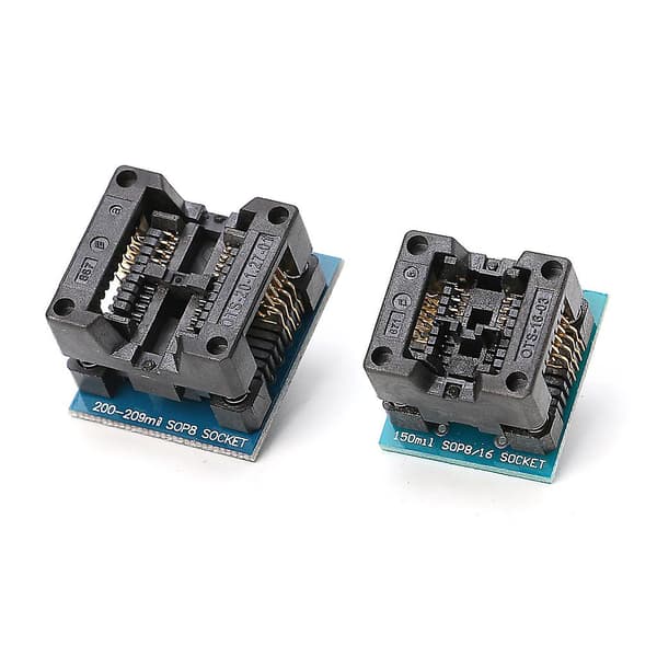 3 st SOP16 till DIP8 Adapter+SOP8 Adapter IC Programmeringssockel för EZP2010 EZP2013[D]