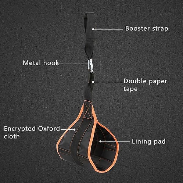 Fitness Maghängande Bälte för Mage Träningsremmar Stöd Pull-Up Sling[D] orange