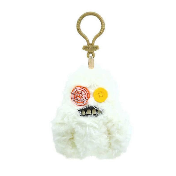 Stor Tandad Monsterhänge Original Plysch Nyckelring Grin Sasquooosh Keya Skatt Söt Fult Dock Bag Leksaker Presenter