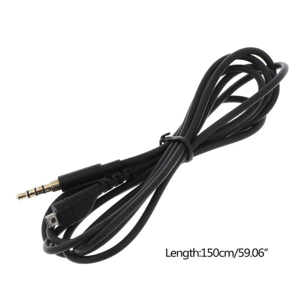 Lydhodetelefonkabel erstatning for SteelSeries Arctis 3 5 7 headsetledning [D]