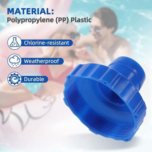 2-delad pool sugslangadapter, snabbkopplingsadapter för poolsugslang 11238 - Kompatibel med 28000E（D）