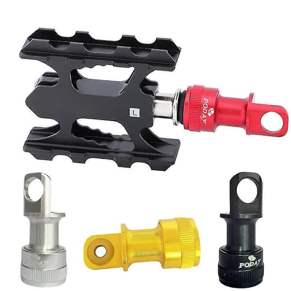 Fällbar Cykelpedal Adapter Passande Adapter För Brompton Svart[D]