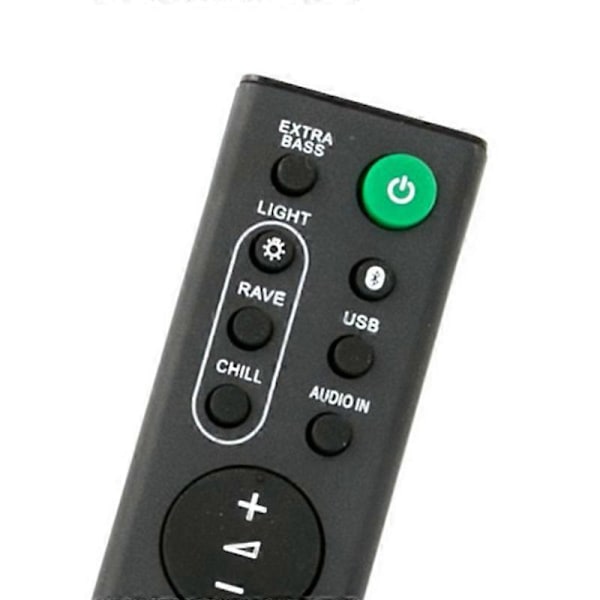 Ny udskiftningsfjernbetjening til -AM200U GTK-XB7 højttalersystem black
