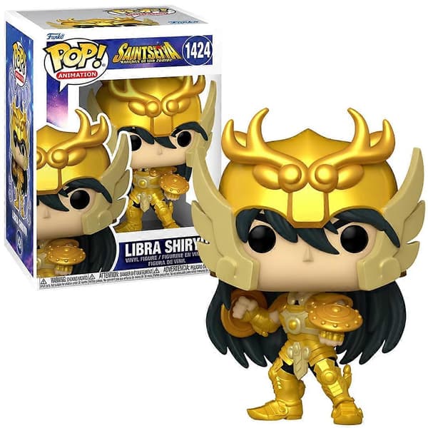 Libra Shiryu Saint Seiya Pop! Animation Vinylfigur[D] Multicolor One Size