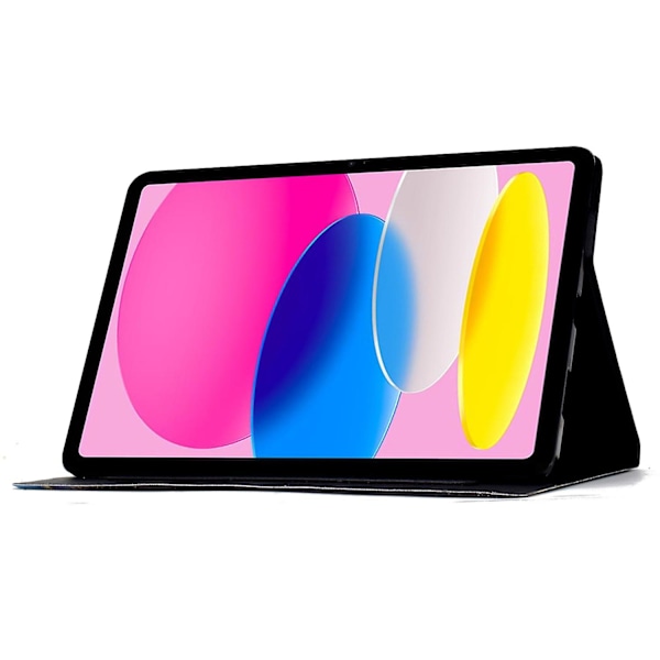 Etui til iPad Pro 11 (2018) / (2020) / iPad Air 11 (2024) / Air (2020) / (2022) PU Læder Mønster F Multicolor Petal