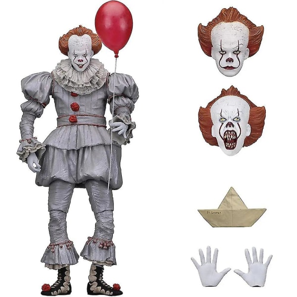 It Film Clown Actionfigur Ultimate Penny Wise Dockleksak Dekor (2017) Fans Present [kk]