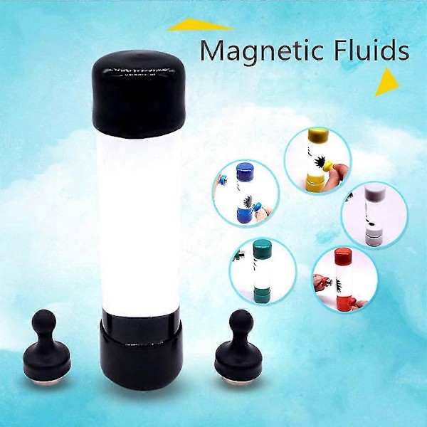 Ferrofluid Magnetisk Vätska Flytande Display Rolig Stressreducerande Leksak
