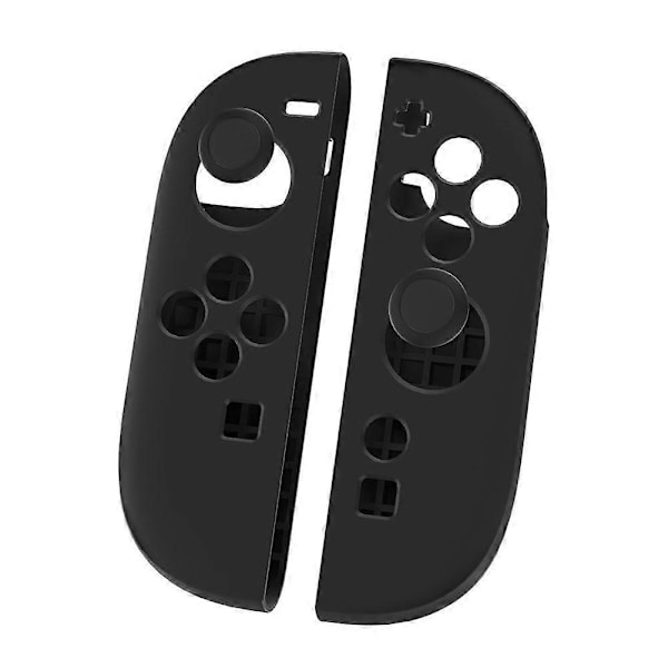 Stöttåligt skyddande silikonskal för Switch2-konsol / Joy-Con[D] Black