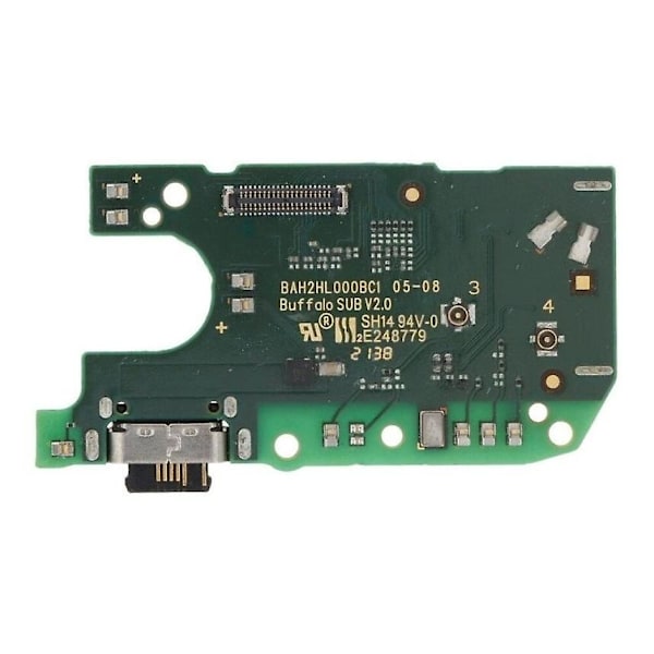 Laddningsport Flexkabel för TCL 20 R 5G T767H Telefon Reservdel Stöd Snabbladdning (utan L