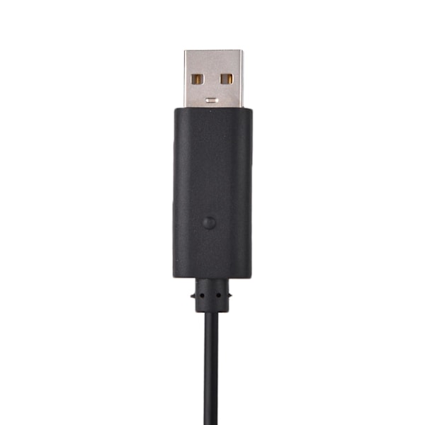 Kompatibel med Microsoft Kompatibel med Xbox 360 trådlös handkontroll USB -laddare Snabbladdningskabel (svart) [kk]
