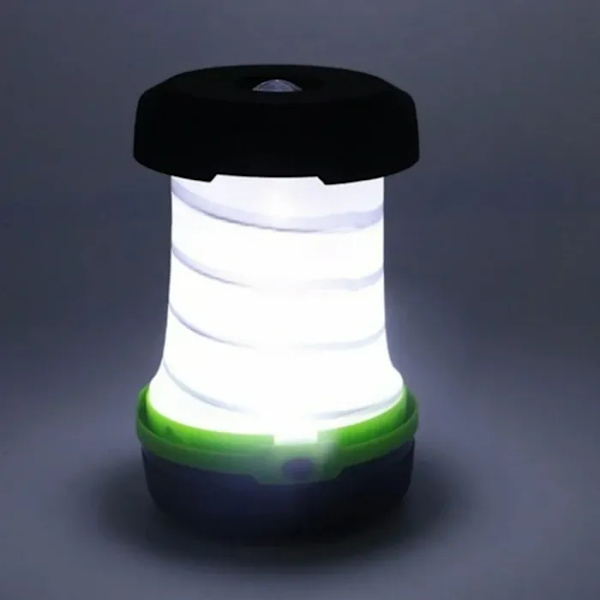 Grønn Campinglampe SMD-1 LED-lys 4-20 timers timer[D] Grön