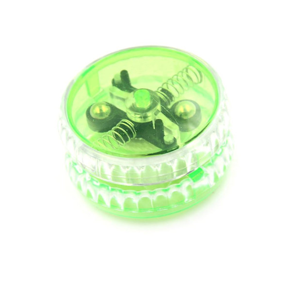Ny Höghastighets Jojo Boll Lysande LED Blinkande Jojo Leksak För Barnfest Underhållning[D] green 1pcs