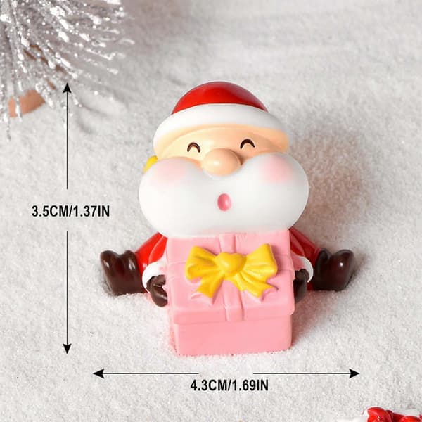 Leksaker för barn, Glad Jul, Jultomte, Snögubbe, Sött Par, Snöprydnad, Leksaker B[D] C