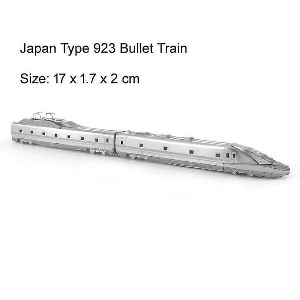Bullet Train Kjøretøyserie Montert Modell Leker Bullet Train[D]