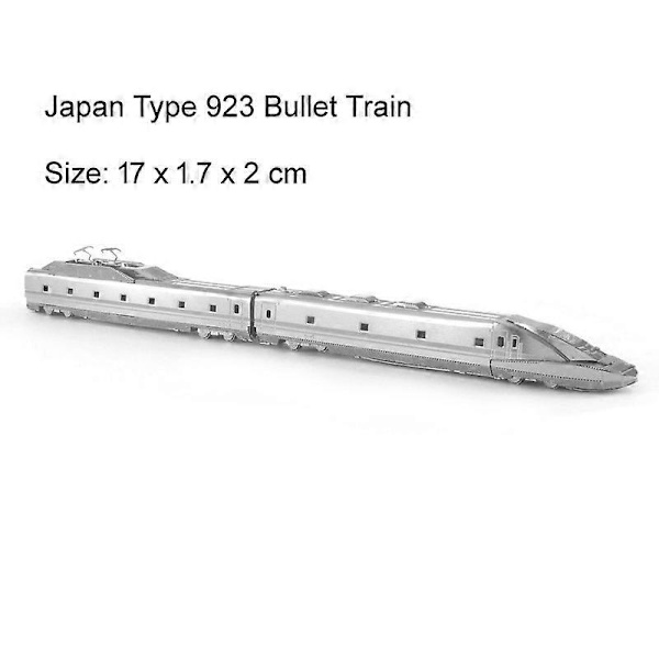 Bullet Train Køretøjsserie Samlet Model Legetøj Bullet Train[D]
