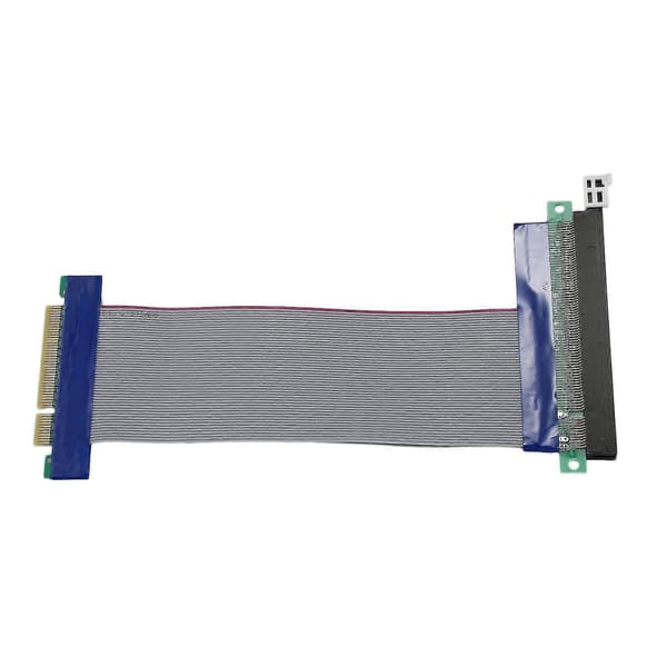 PCI Express PCI-e 8x til 16x Slot Riser Kort Fleksibel Forlængerkabel[D]