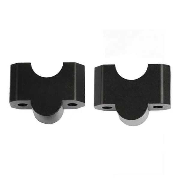 For 450MT MT450 Tilbehør Styre Riser Mount Clamp Styre Forhøyning Flytt Bak Adapter Deler[D] Black