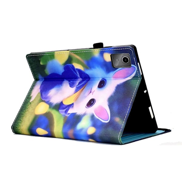 Läder Smartfodral för Lenovo Tab M11 / Xiaoxin Pad 11 2024 Cute Rabbit