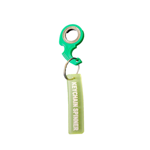 Fingertip-roterende nøglering Metal Gadget Anti-stress legetøj Nøglering Spinner Fidget legetøj Stressaflastning & Anti-angst Sansestimulerende legetøj til Teenagere Voksne