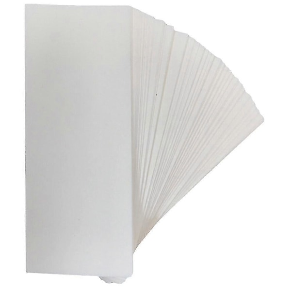 500 st Experiment Torkpapper Laboratorie Rengöringspapper Dammtorkningspapper[D] White 7.5X2.8X0.1CM
