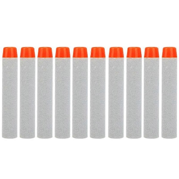 Tyyppi H ZD-001 100kpl/setti 7.2x1.3cm Kiinteät pyöreäkärkiset ammukset Nerf N-strike Elite -sarjalle[D] Multicolor Style E