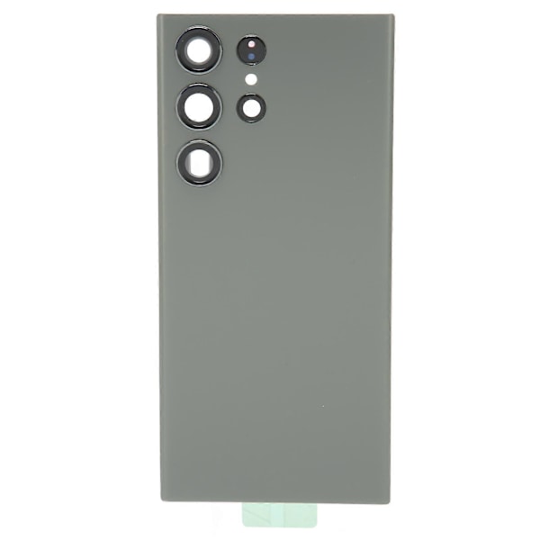 Erstatning Bakglassdeksel med Forhåndsinstallert Kameralinse og Reparasjonsverktøysett for Samsung Galaxy S23 Ultra Grønn[D]