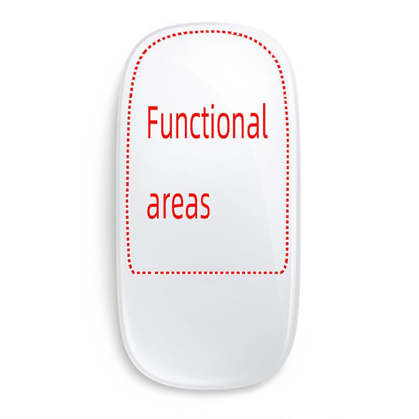 Til Apple Magic Mouse 2 Hud Mus Ærme Blød Ultratynd Hud Dæk til Apple Gray