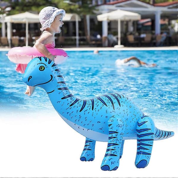 Simulerings Dinosaur Model Børn Pool Party Oppustelig Dinosaur Legetøj Pædagogisk Legetøj[D] #5