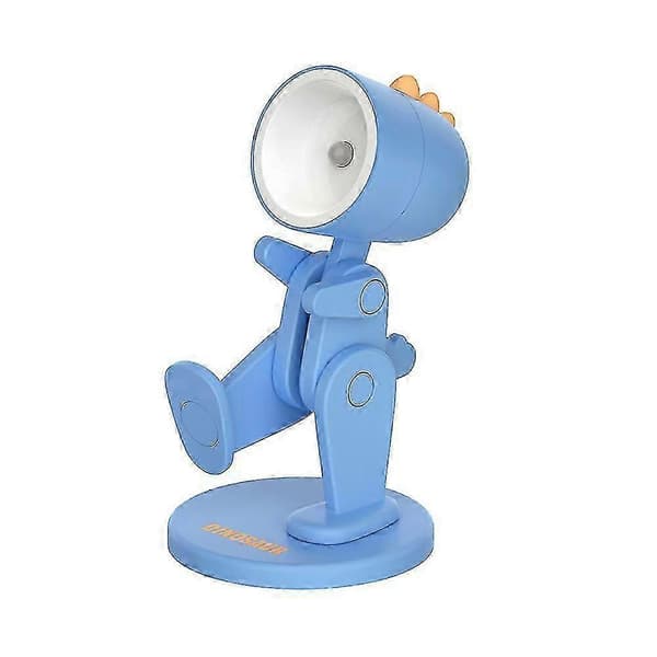 Mini LED Söt Djur Husdjur Fällbart Bordslampa Dekor 26s[D] Dinosaur Blue